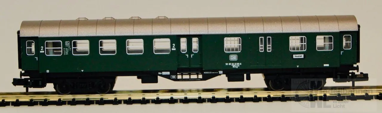 Fleischmann 8127 - FLEISCHMANN - Umbauwagen DB 2.Kl./Gepäck N 1:160