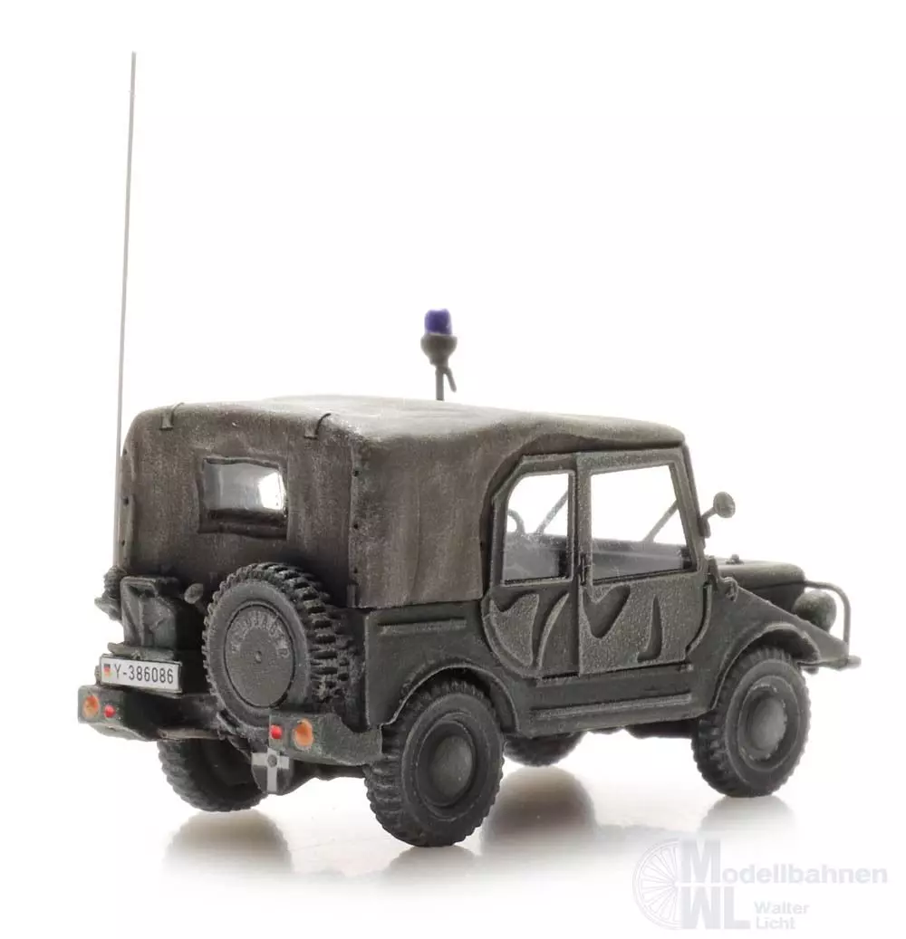 ARTITEC b.v. 6870444 - BRD DKW Munga F91/4 Oliv Feldjäger Fertigmodell H0 1:87