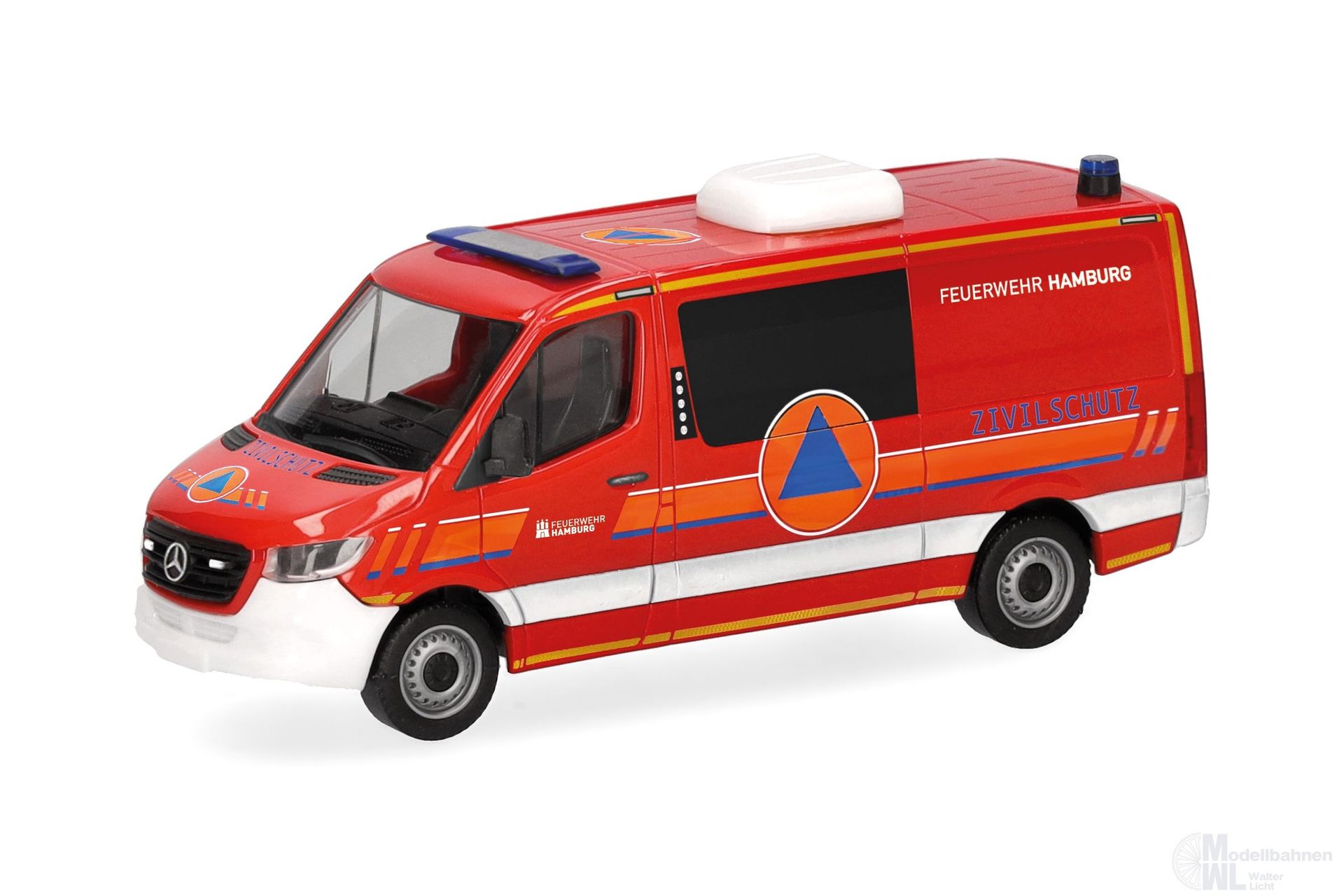 Herpa 099561 - Mercedes-Benz Sprinter 18 FD FW HH CBRN H0 1:87