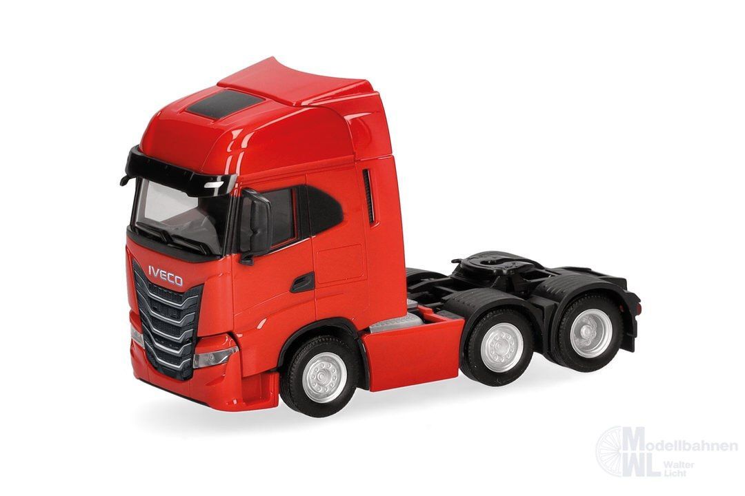 Herpa 320313 - Iveco S-Way MY24 Zgm 3a rot H0 1:87