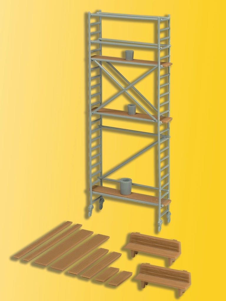 Kibri 38145 - Deko-Set Baugerüst H0 1:87