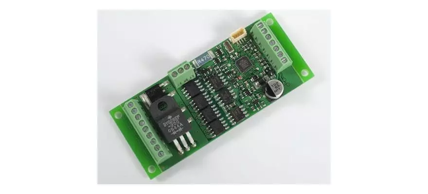 Lenz 10440-01 - LokDecoder Goldmaxi+ V2 4A 12 Funktionsausgänge USP mit Powermodul