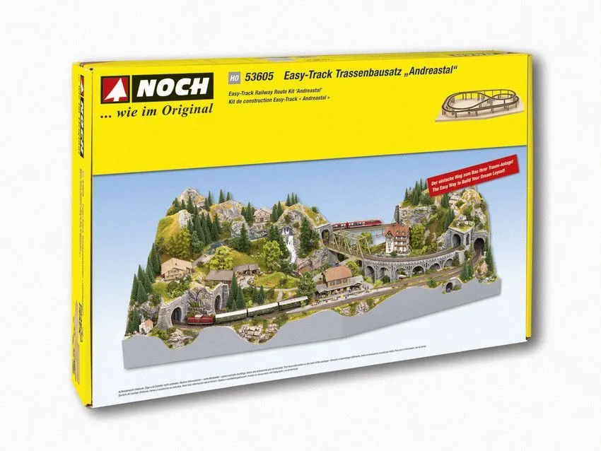 Noch 53605 - Easy-Track Trassenbausatz Andreastal H0 1:87