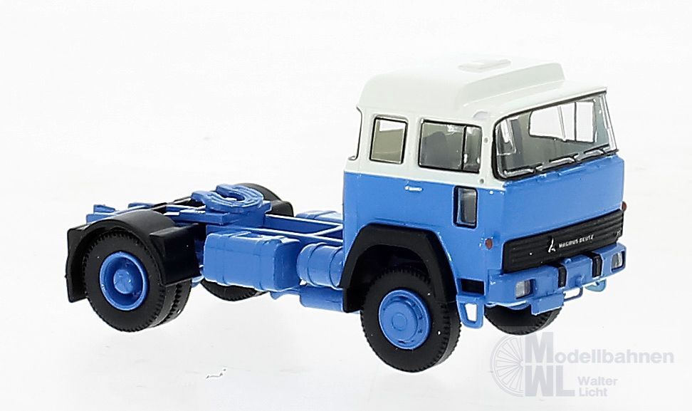 Brekina 83283 - Magirus 310D 16 blau/weiß H0 1:87