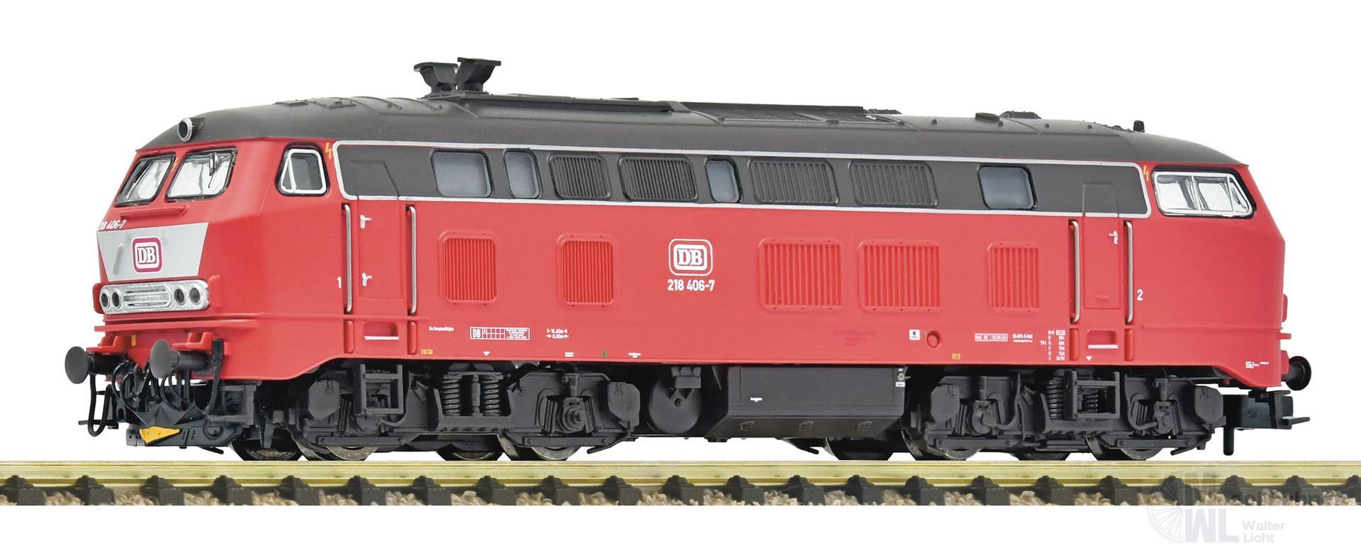 Fleischmann 7370034 - Diesellok BR 218 406-7 DB Ep.VI N 1:160 Sound