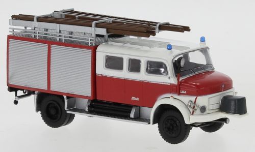 Brekina 47139 - Mercedes-Benz LAF 1113 LF 16 mit Vorbaupumpe Hessische Farbgebung H0 1:87
