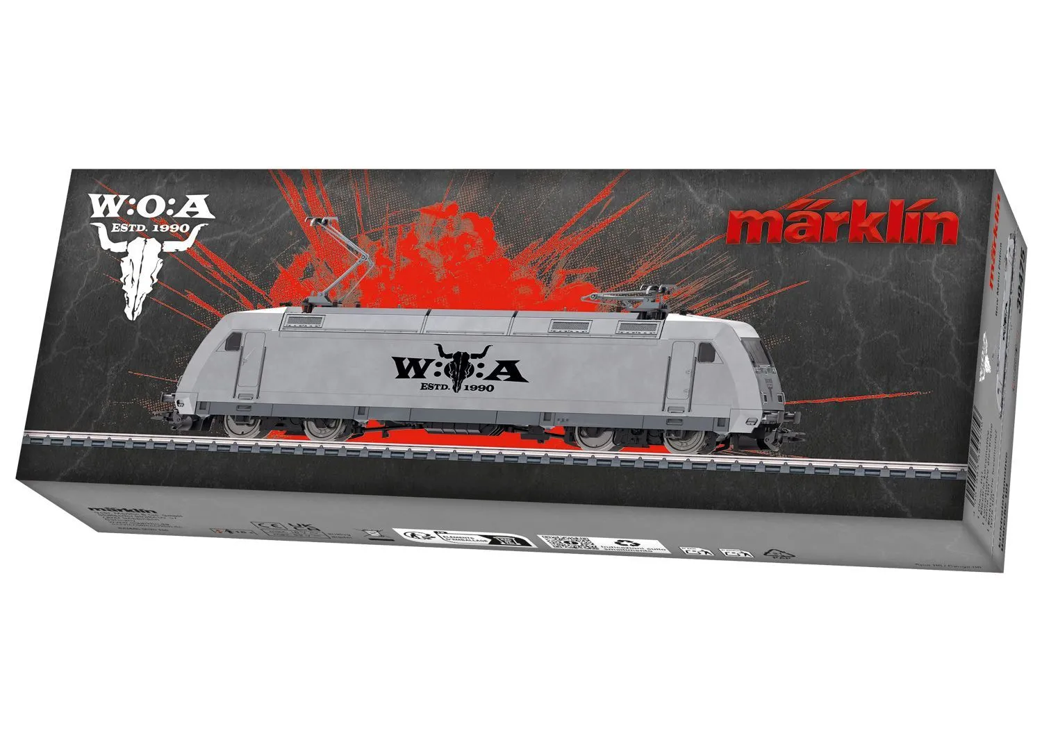 Märklin 39475 - E-Lok BR 101 W:O:A Ep.VI Metall Edition H0/WS Sound