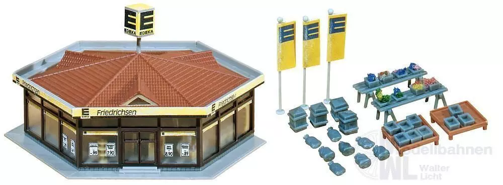Faller 232205 - Edeka-Markt Friedrichsen N 1:160
