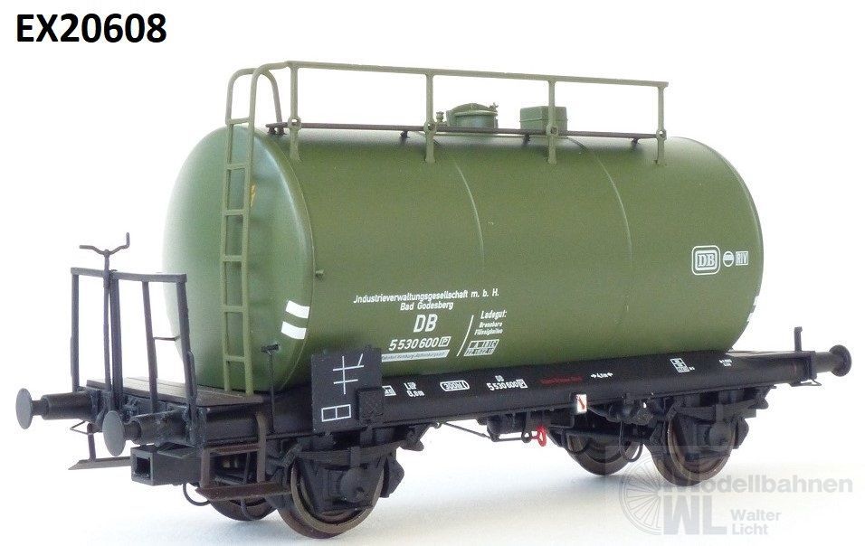 Exact Train 20608 - Kesselwagen DB Ep.III IVG H0/GL Exact Train 20608 - Kesselwagen DB Ep.III IVG H0/GL