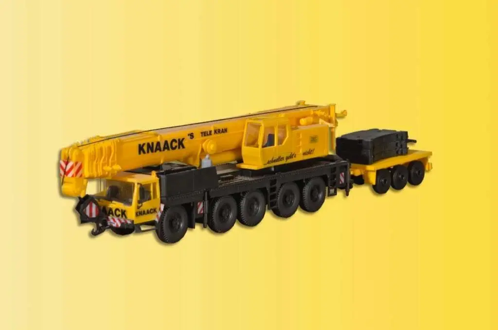 Kibri 13002 - LIEBHERR Teleskop-Autokran LTM 1160/2 mit Gegengewichtanhänger H0 1:87