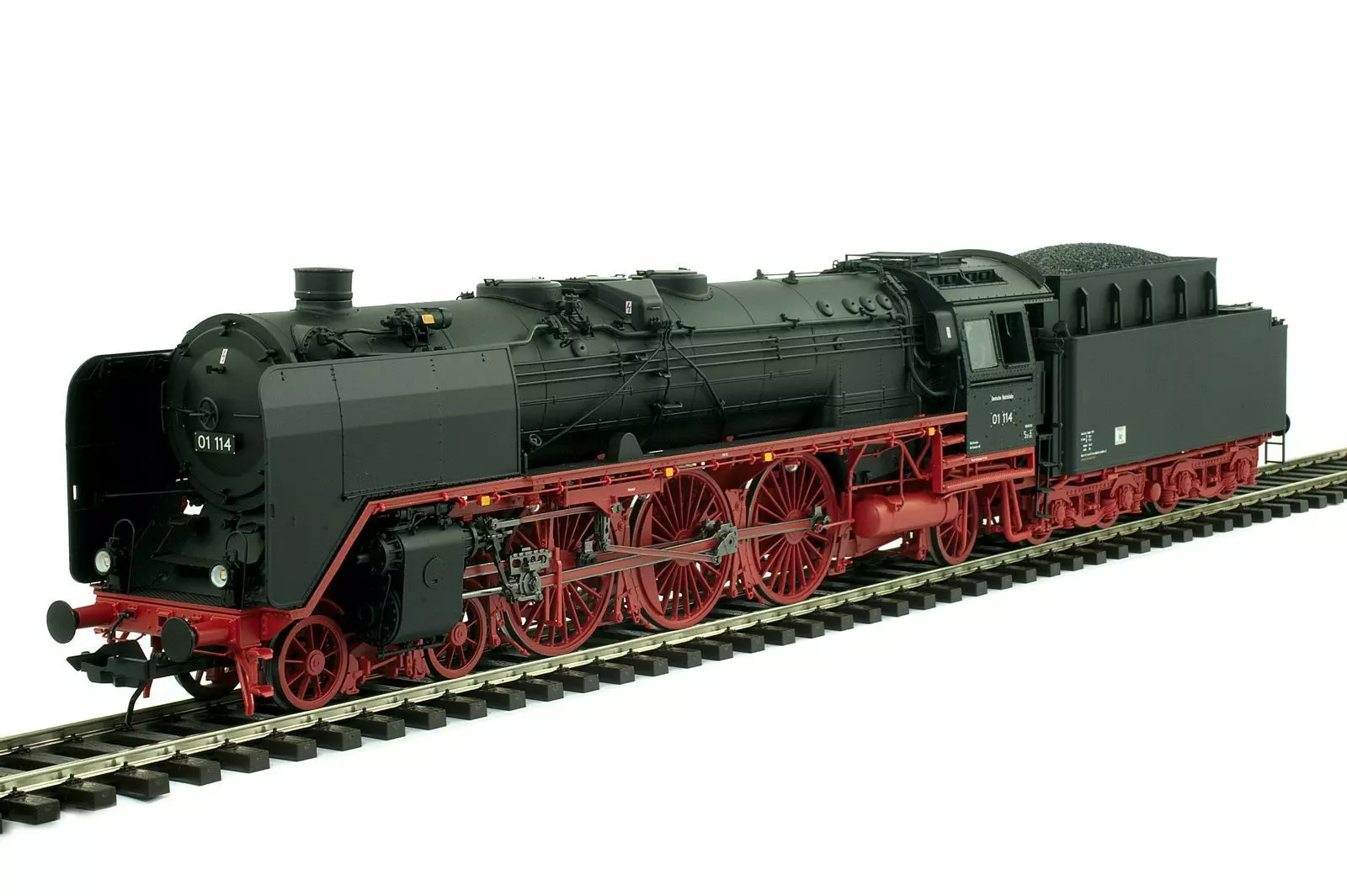 Lenz 40201-09 - Dampflok BR 01 114 DR Ep.III Wagner Windleitbleche Spur 0