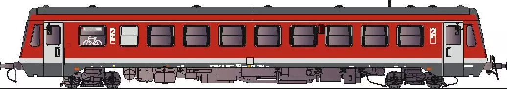 Lenz 50127-03 - Triebwagen BR 627 005-2 DB Ep.Vb Spur 0