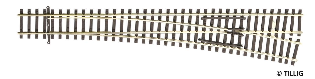 Tillig 83341 - Weiche EW3 12° rechts TT 1:120