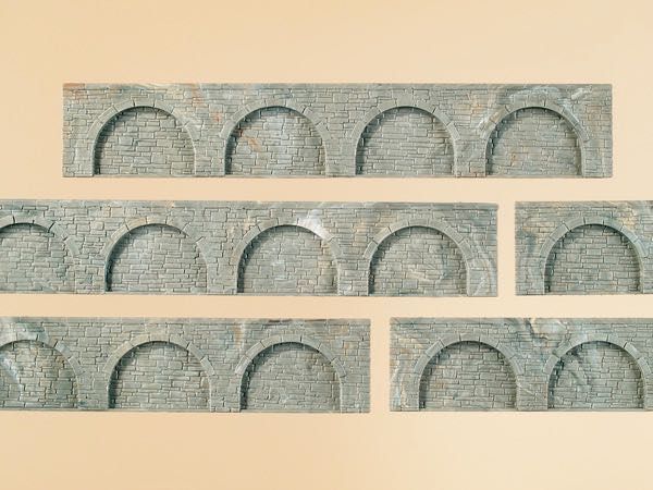 Auhagen 43628 - 6 Arkadenteile TT 1:120