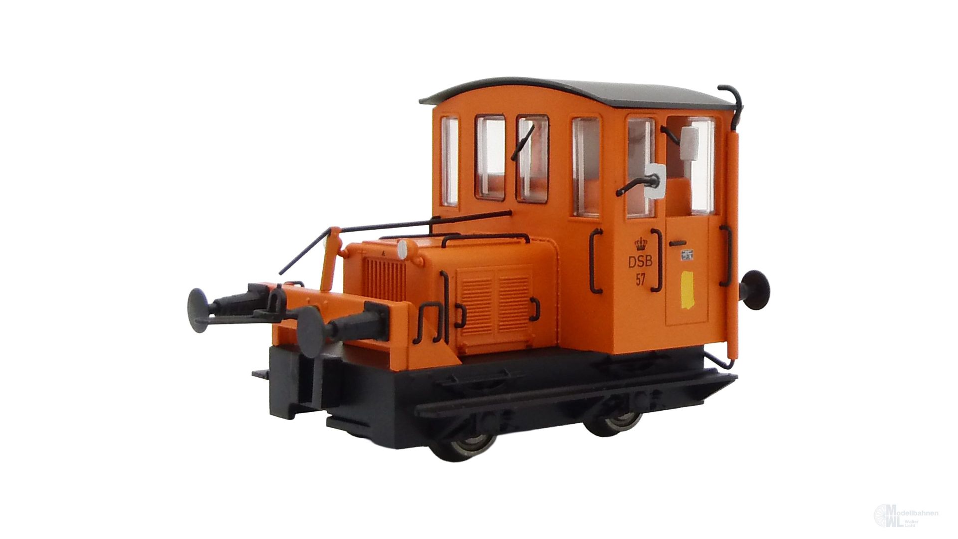 Saxonia Modellbau 87233 - Rangiertraktor 57 DSB Ep.IV H0/WS Sound