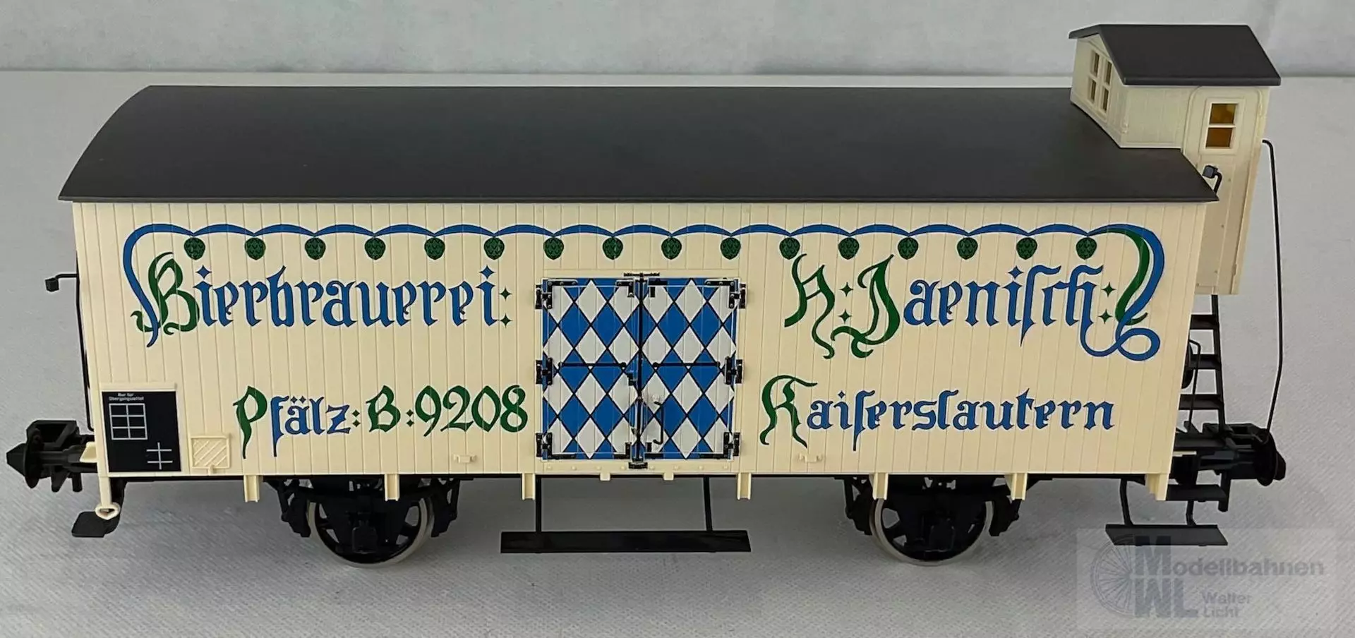 Märklin 58313 - MÄRKLIN - Güterwagen ged. G10 Ep.I Jaenisch Bräu Spur 1