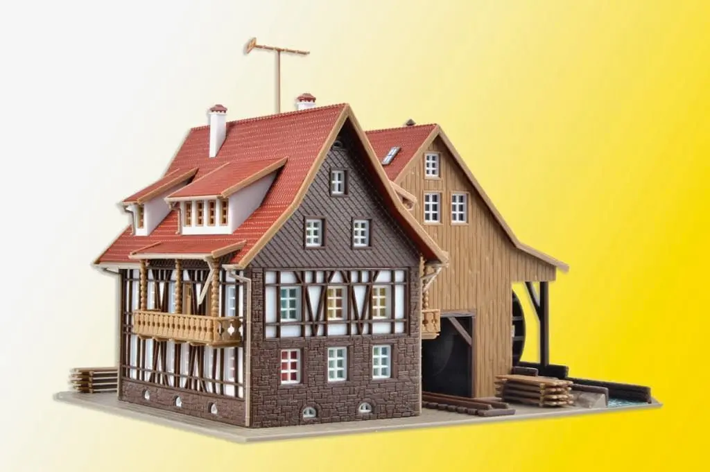 Vollmer 47713 - Tonbachmühle mit Mühlrad un N 1:160