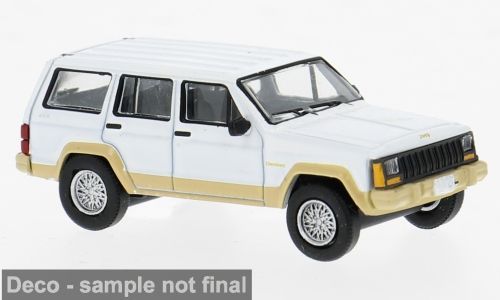 PCX-Models 870731 - Jeep Cherokee weiss 1984 H0 1:87