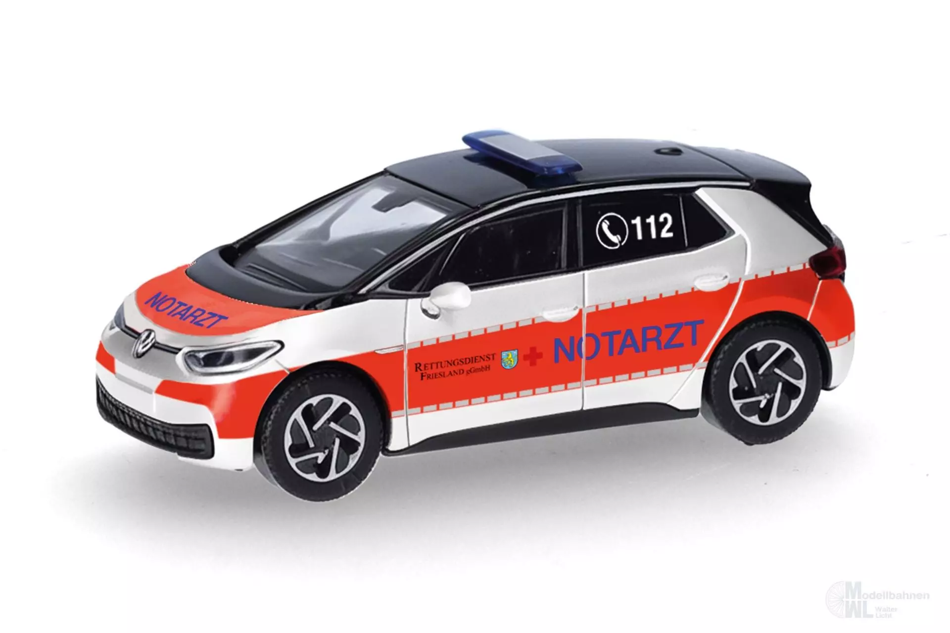 Herpa 098588 - VW ID.3 Notarzt Friesland H0 1:87