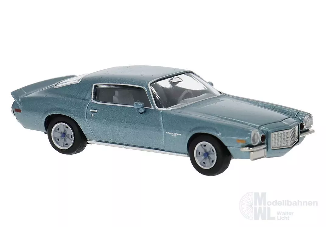 Brekina 19918 - Chevrolet Camaro ´66 in türkis metallic H0 1:87