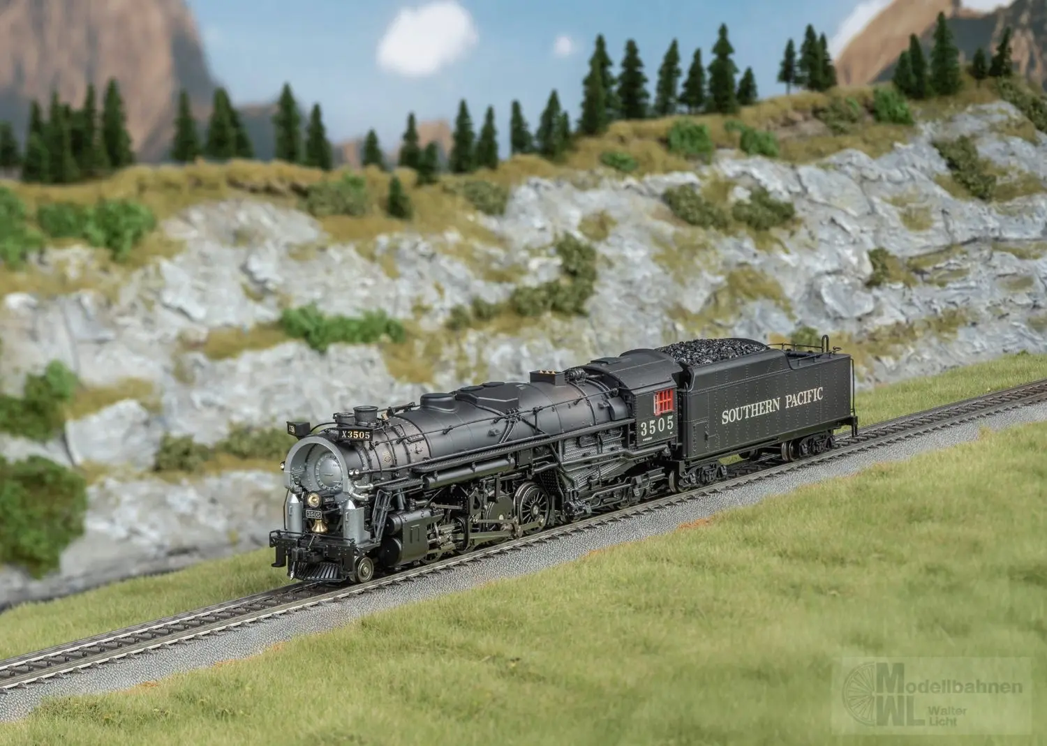 Trix 25983 - Dampflok 2-8-4 Berkshire H0/GL Sound