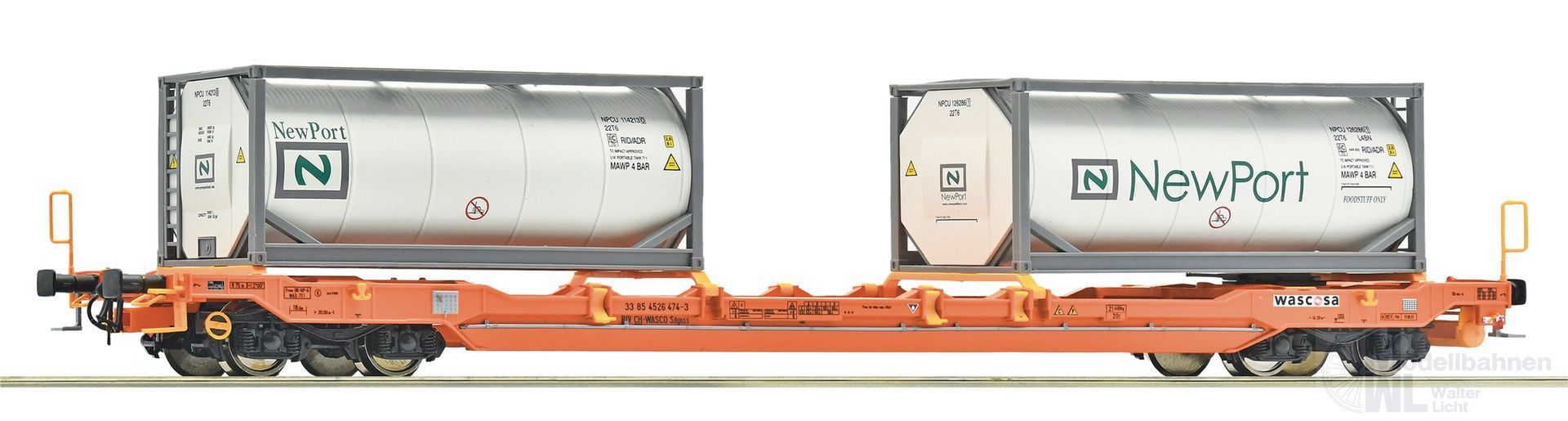 Roco 6600275 - Taschenwagen WASCOSA Ep.VI H0/GL