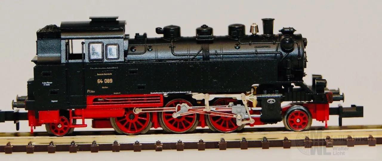 Trix 12026 - MINITRIX - Dampflok BR 64 089 DRG Ep.II N 1:160