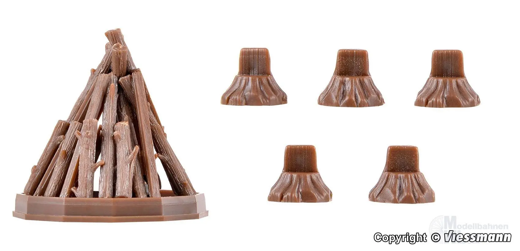 Vollmer 43667 - Lagerfeuer mit Flackerlicht H0 1:87