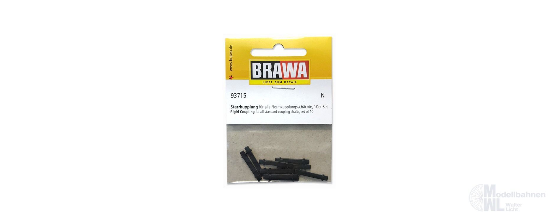 Brawa 93715 - Starrkupplung 10 Stück N 1:160