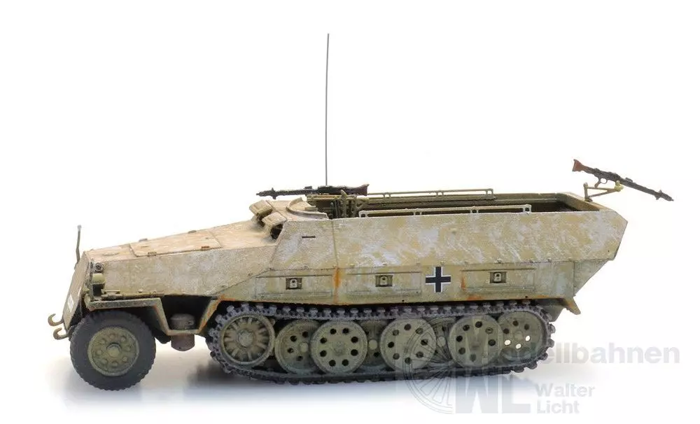 ARTITEC b.v. 6870516 - WM Sdkfz 251/1 Ausf D (S)MG Winter H0 1:87