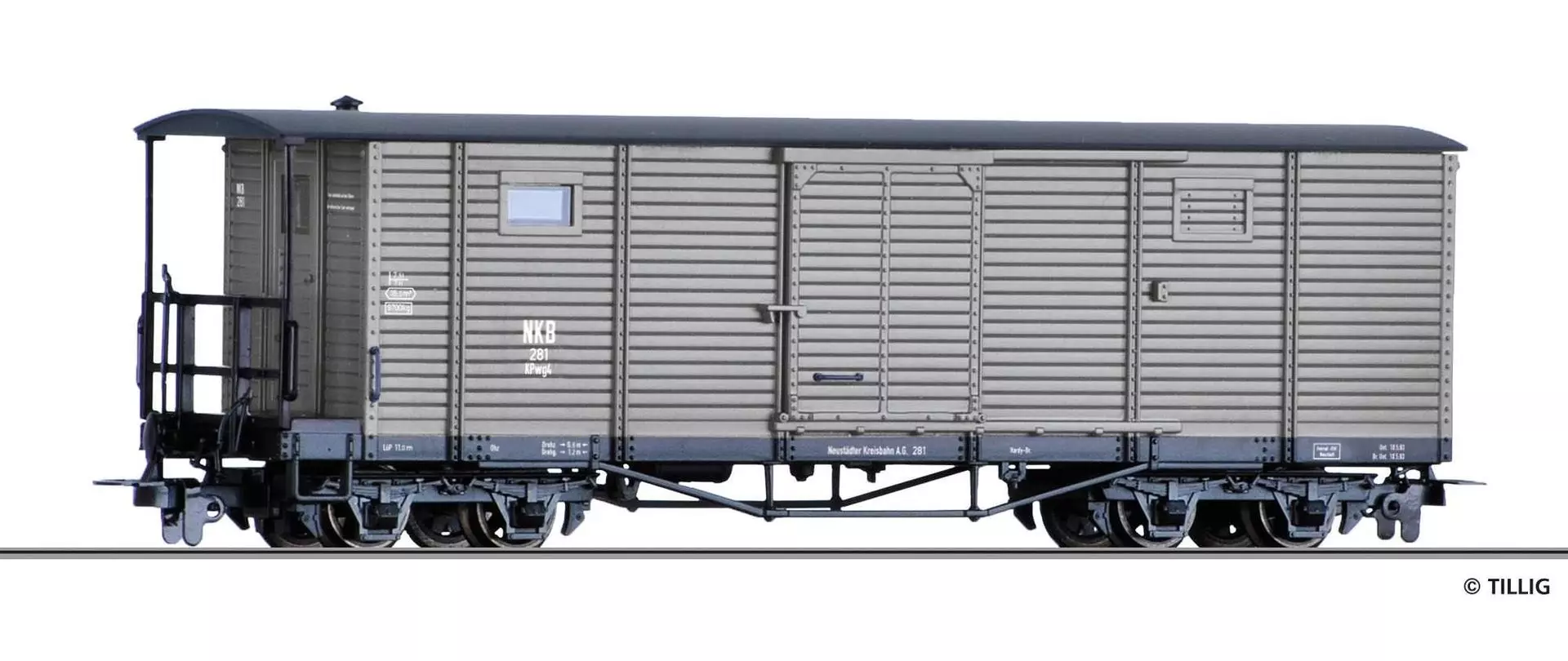 Tillig 15943 - Packwagen NKB Ep.III KPw4 H0m