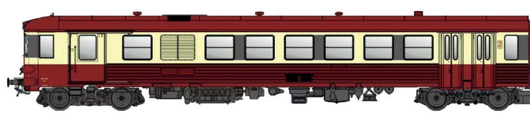 LS Models 10039 - Triebzug EAD X 4687 SNCF Ep.IV 2.tlg. H0/GL