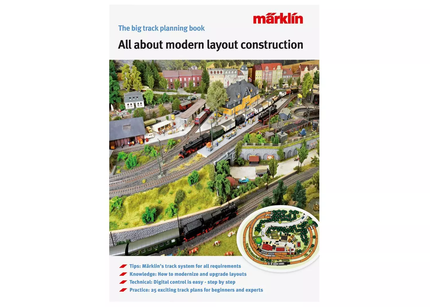 Märklin 3061 - Buch: Alles über den modernen Anlagenbau ENGLISCH