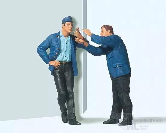 Preiser 45006 - Bahnarbeiter, rauchend Spur G