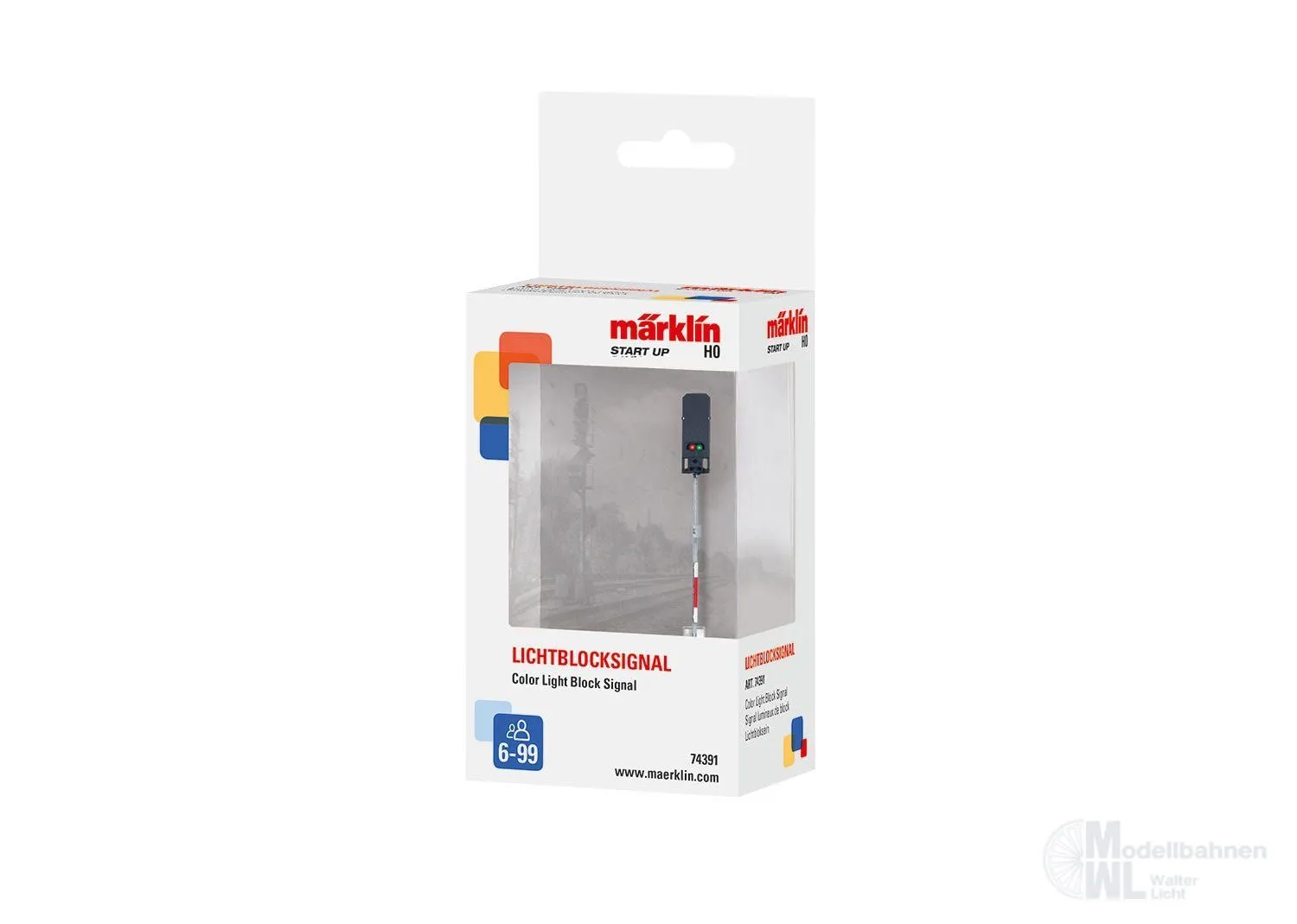 Märklin 74391 - Lichtblocksignal H0 1:87