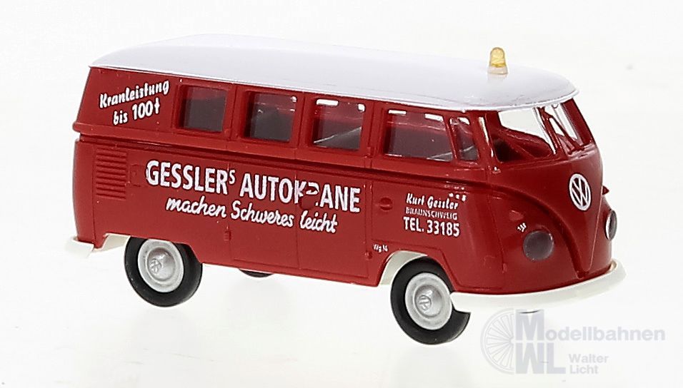 Brekina 31622 - VW T1b Kombi Gesslers Autokrane H0 1:87 Brekina 31622 - VW T1b Kombi Gesslers Autokrane H0 1:87
