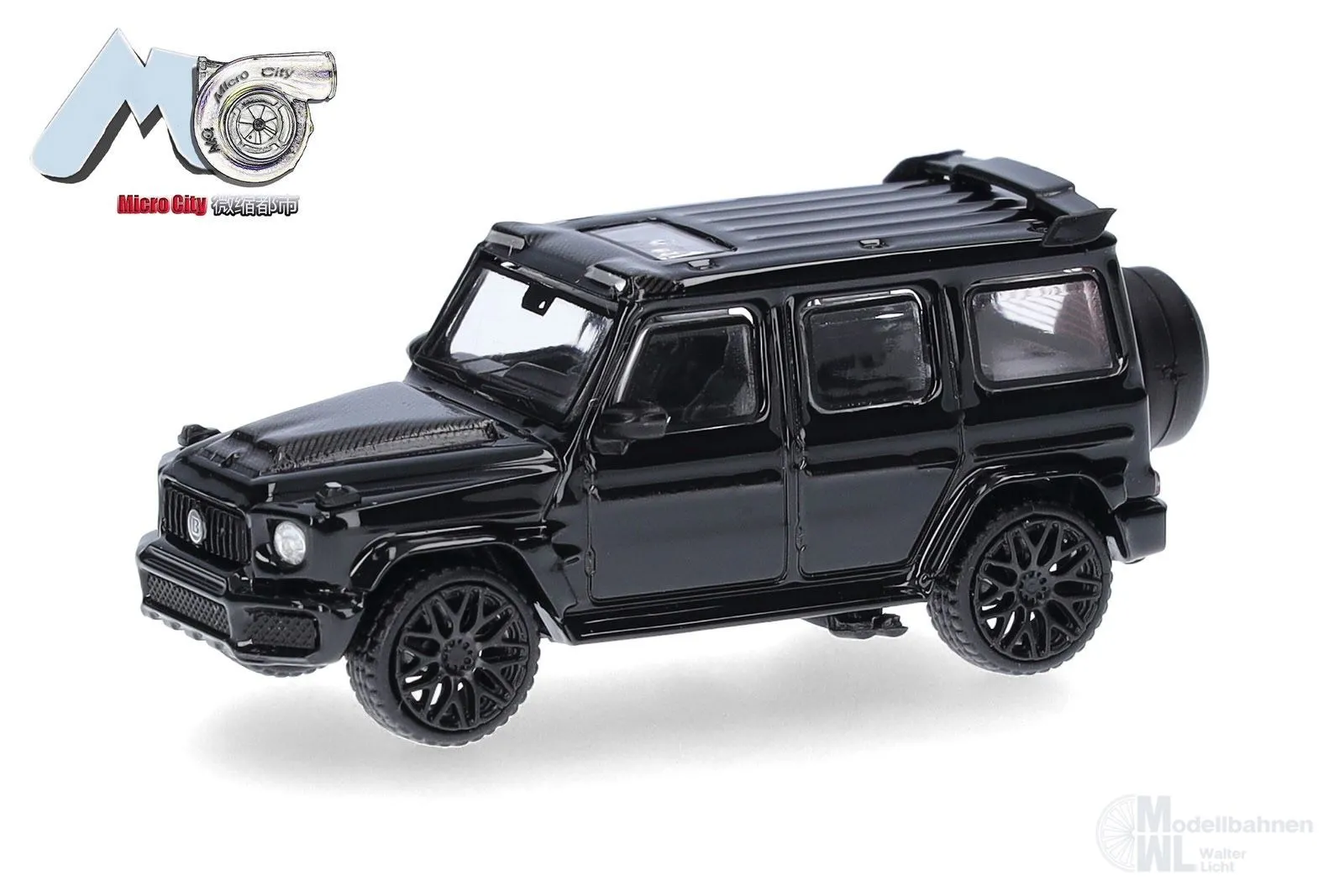 Herpa 87MC000160 - Mercedes-Benz G800 Brabus schwarz H0 1:87