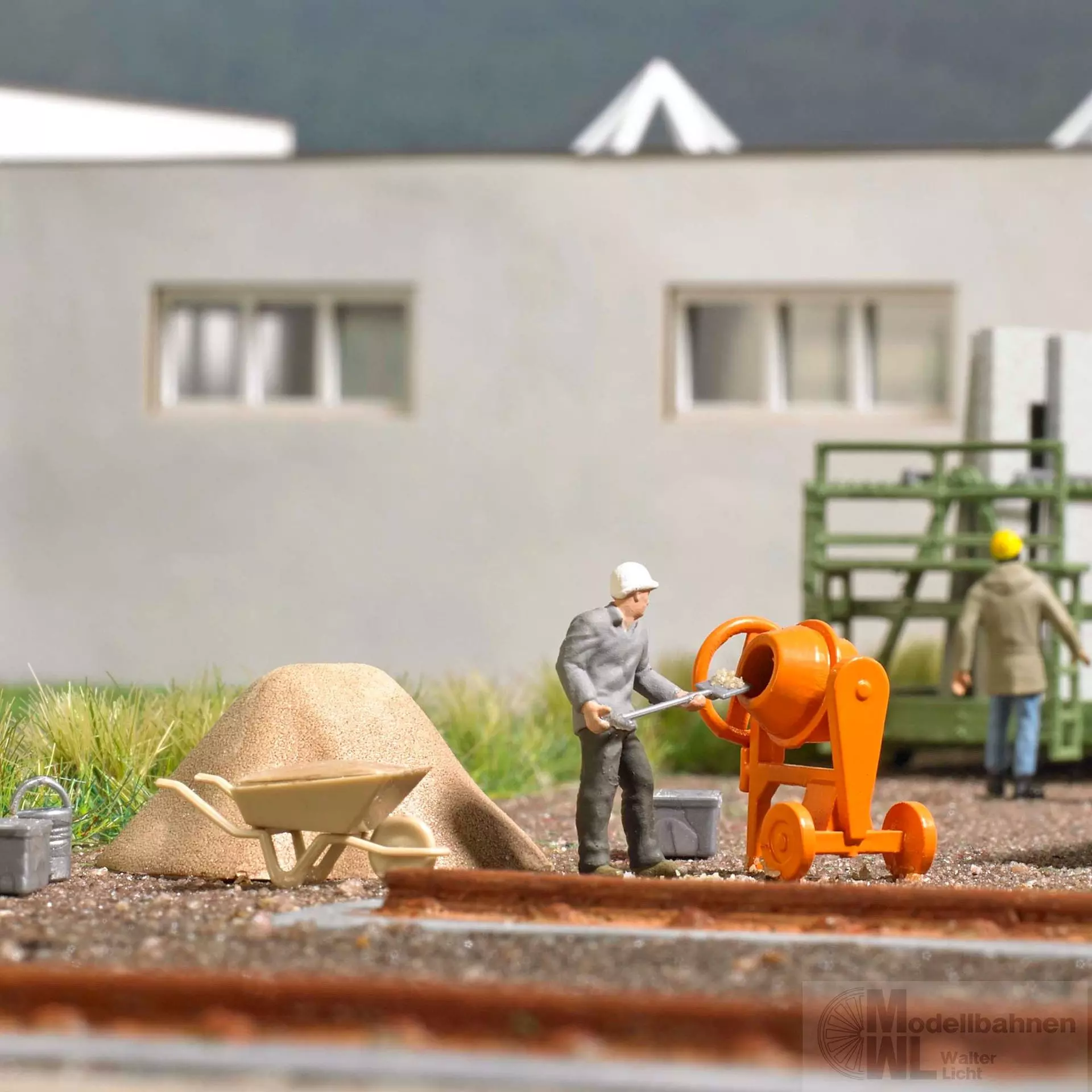 Busch 79901 - Action Set: Beton mischen H0 1:87