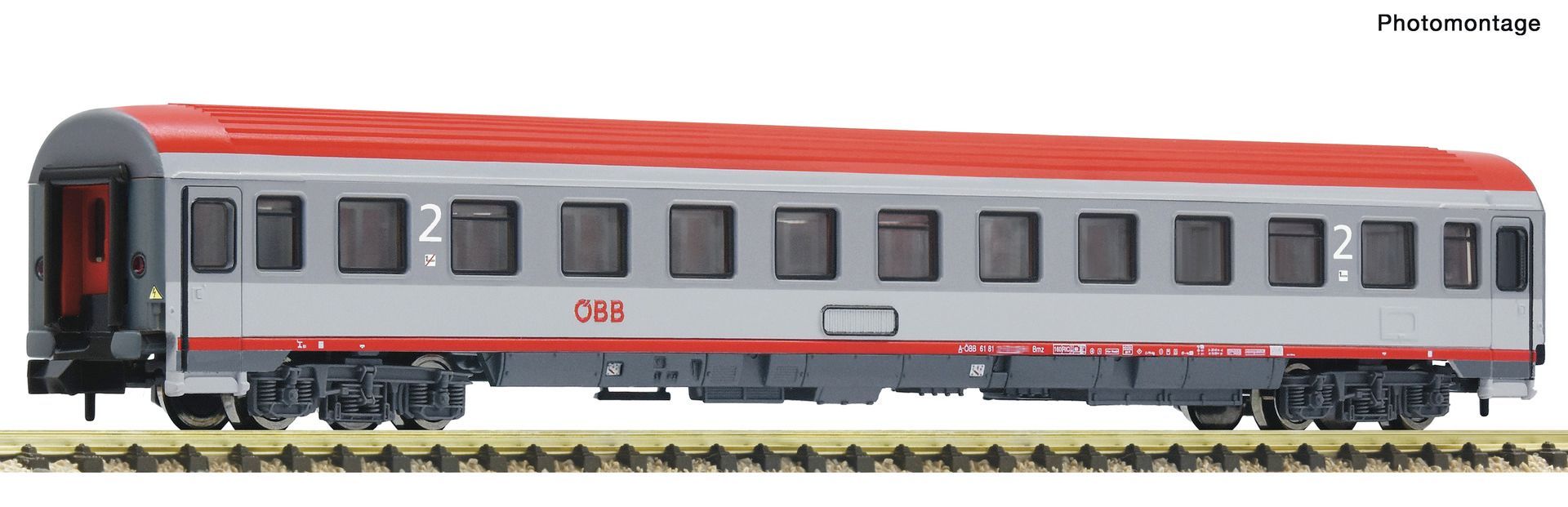 Fleischmann 6260108 - Personenwagen ÖBB Ep.VI 2.Kl. Eurofima N 1:160