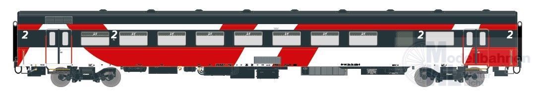 Exact Train 11133 - Personenwagen NS Ep.V 2.Kl./Gepäck ICRm Hispeed 1 H0/GL Exact Train 11133 - Personenwagen NS Ep.V 2.Kl./Gepäck ICRm Hispeed 1 H0/GL