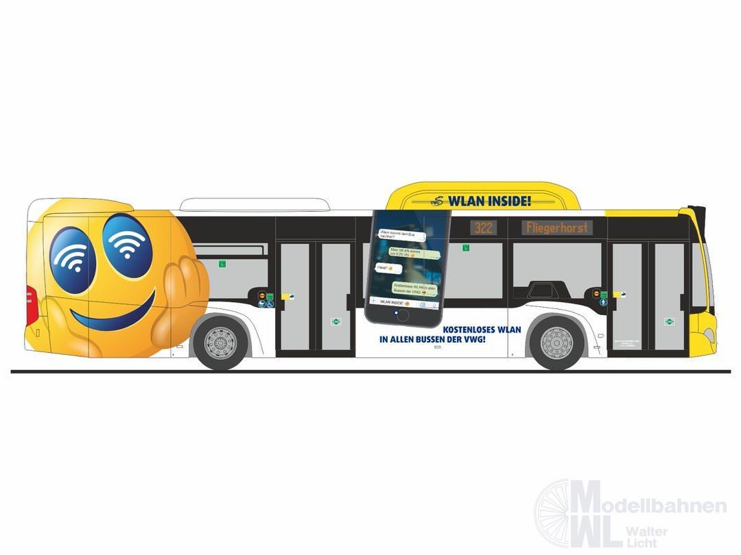 Rietze 73512 - Mercedes-Benz Citaro ´15 NGT VWG Oldenburg H0 1:87