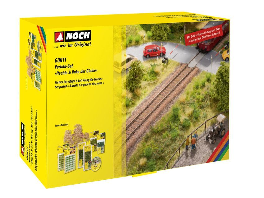 Noch 60811 - Perfekt-Set Rechts & links der Gleise G/1/0/H0/H0m/H0e/TT/N/Z