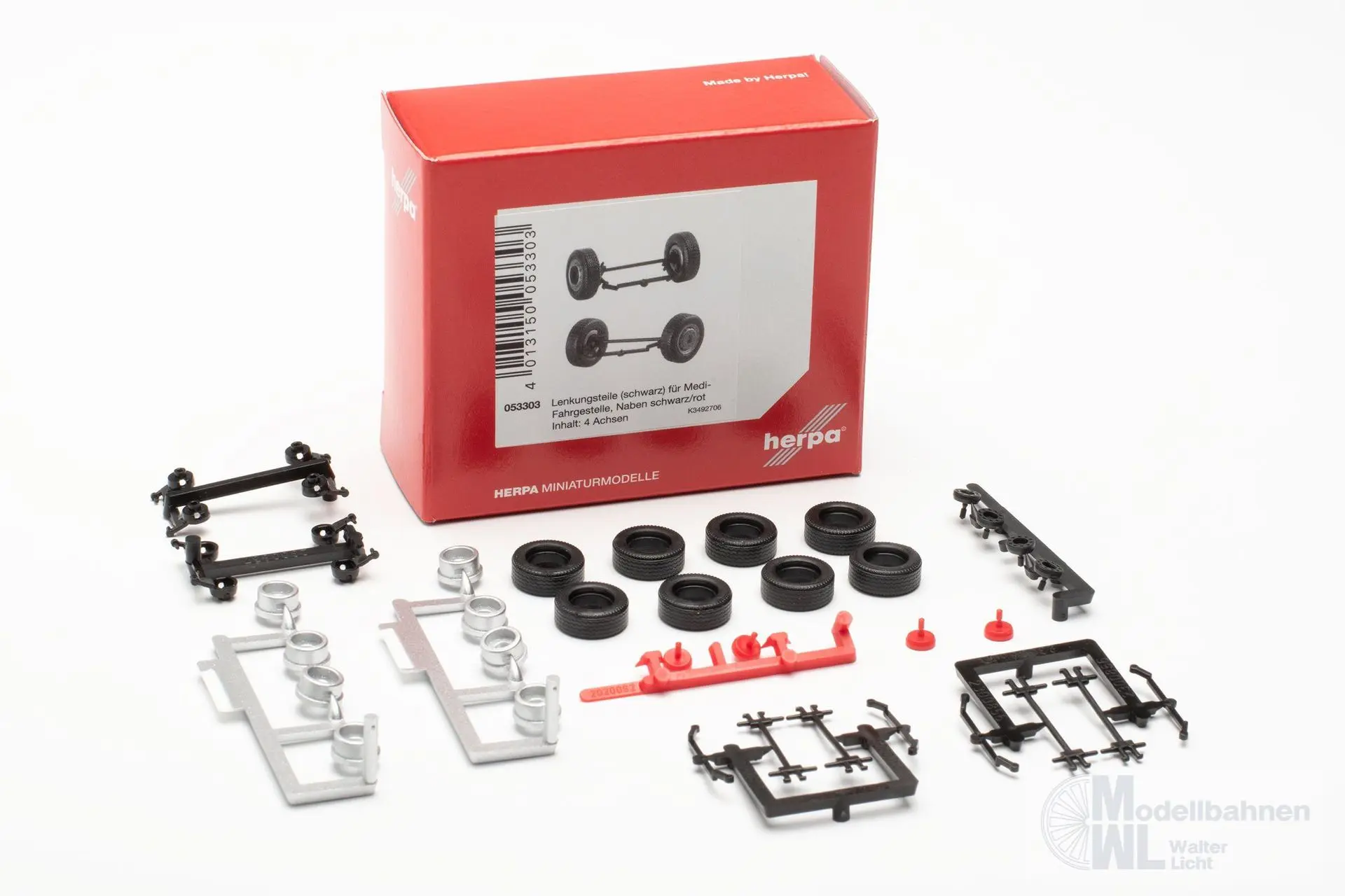 Herpa 053303 - Lenkungsteile neu für Medi Zugmaschinen H0 1:87