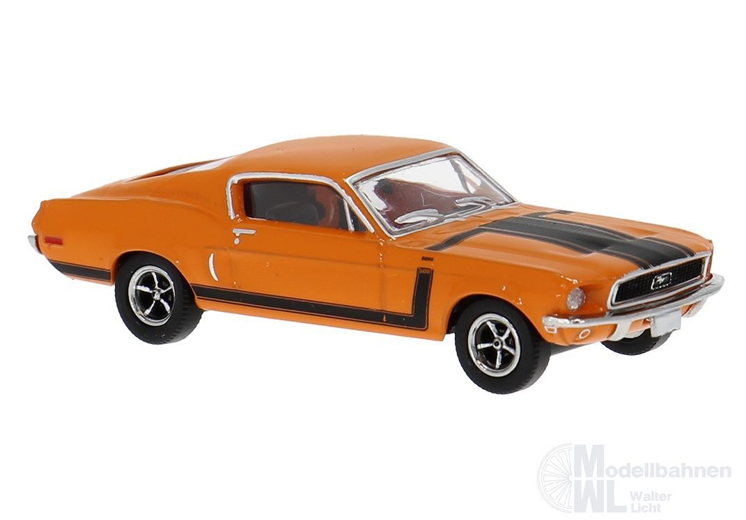 Brekina 19616 - Ford Mustang orange H0 1:87