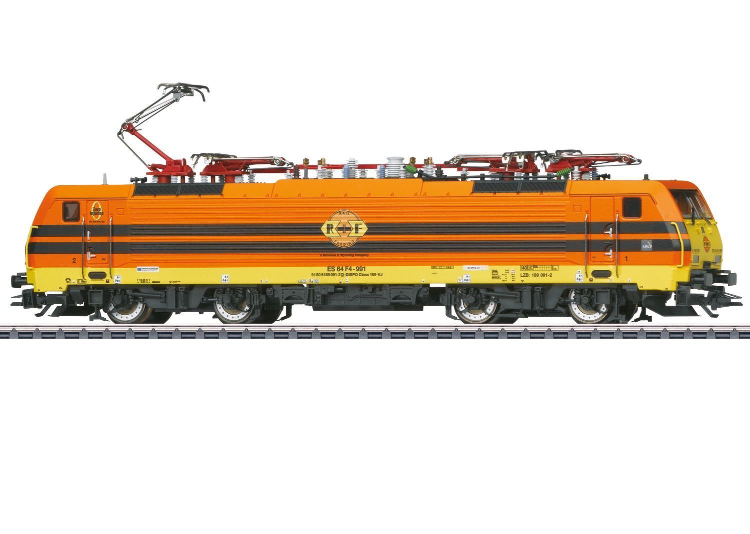 Märklin 39867 - E-Lok BR 189 MRCE Ep.VI RRF H0/WS Sound Märklin 39867 - E-Lok BR 189 MRCE Ep.VI RRF H0/WS Sound