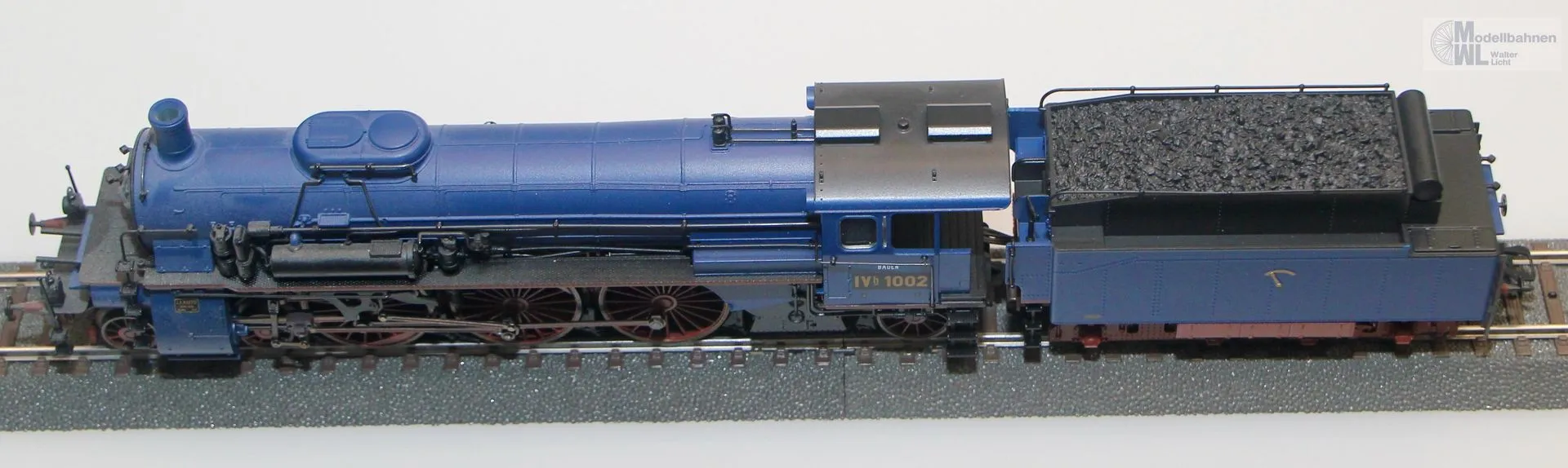 Märklin 39021 - MÄRKLIN - Dampfllok Serie IV h Baden Ep.I blau H0/WS Sound mfx