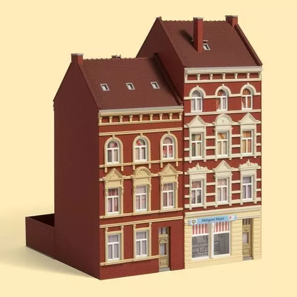 Auhagen 11417 - Stadthäuser Schmidtstraße Nr. 27/29 H0 1:87