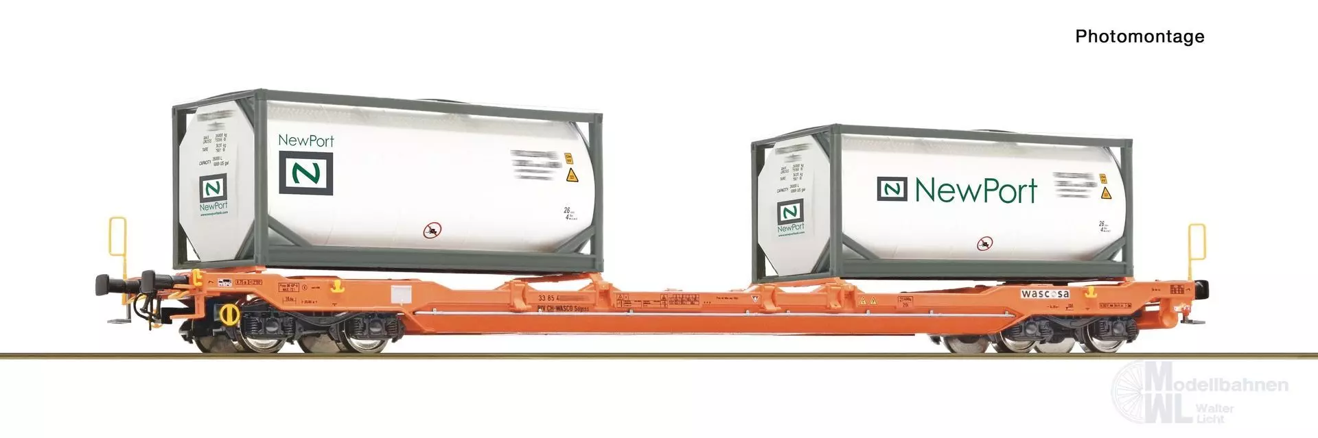 Roco 6600275 - Taschenwagen WASCOSA Ep.VI H0/GL