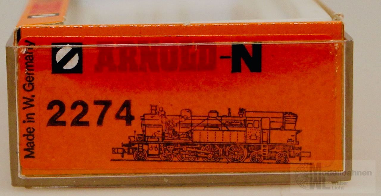 Arnold 2274 - ARNOLD - Dampflok BR 78 165 DB Ep.III N 1:160