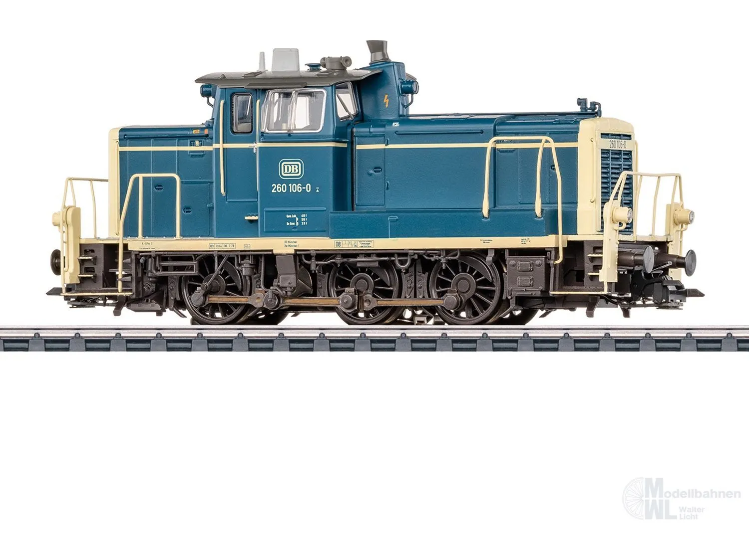Märklin 38601 - Diesellok BR 260 DB Ep.IV H0/WS Sound Telex